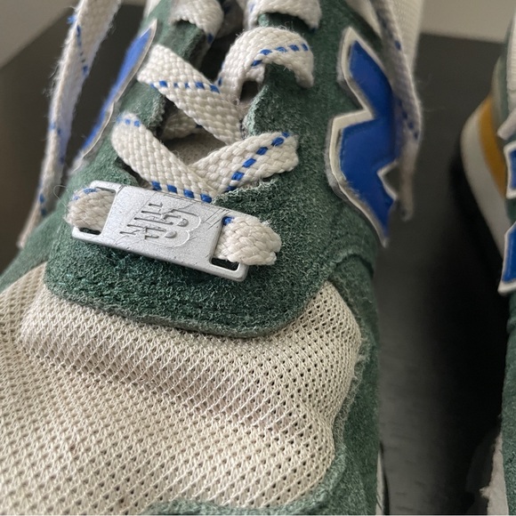 New Balance nightwatch green cobalt 574 sneakers - Picture 3 of 7